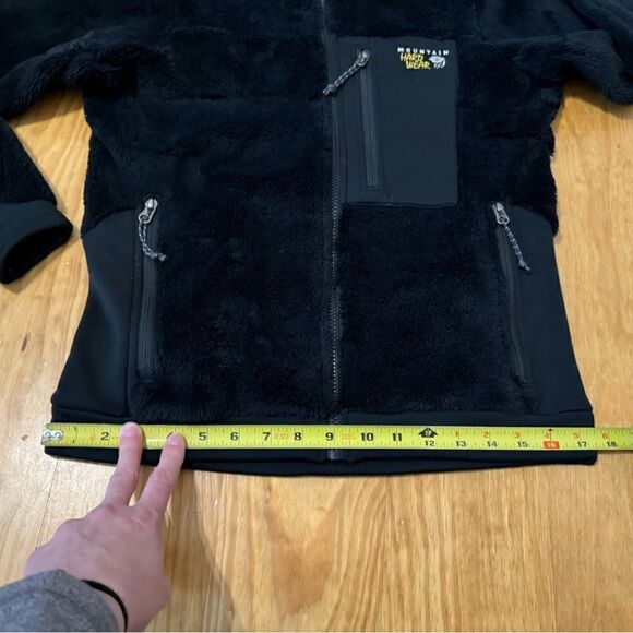 Mountain Hardwear Monkey Fleece Full Zip Womens S/P Black Teddy Pile Sherpa - Picture 8 of 11